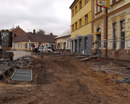 Ve městě pokračují rekonstrukce ulic