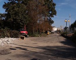 Rekonstrukce tržiště Pod Kaštany je v plném proudu