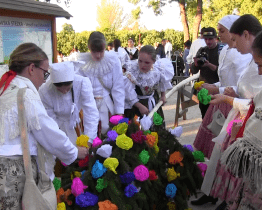 Andělské hody zahájilo stavení máje