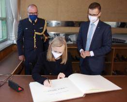 Hejtmanství navštívila velvyslankyně Rakouské republiky