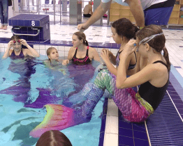 Uherskohradišťský aquapark ovládly mořské panny