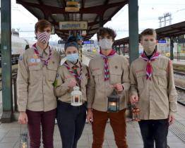 Betlémské světlo roznesou skauti v Uherském Hradišti už tuto sobotu