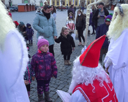 Mikuláš se svou družinou navštívil i Uherské Hradiště