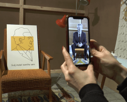 V krajské galerii můžete potkat hologram designéra Crháka