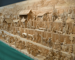 V rožnovské Brillovce nabídnou jedinečnou výstavu dřevěných betlémů