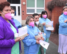 Na personál zlínské nemocnice čekalo velké překvapení