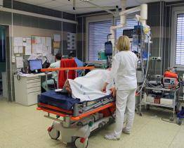 V Baťově nemocnici bylo na přelomu roku rušno