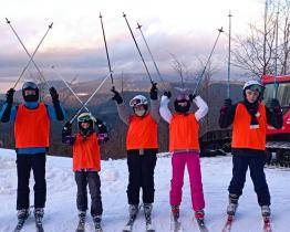 Děti z Chorvatska se na Valašsku učily lyžovat