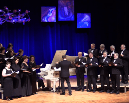 Novoroční koncert zpestřil přípitek