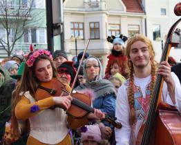 Rožnov pod Radhoštěm ožil Masopustní veselicí