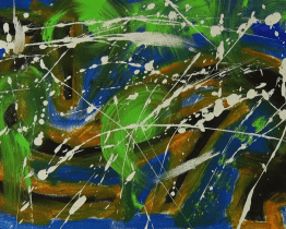 Galerie představuje práce klientů sociálních služeb