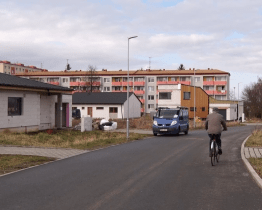 Začala stavba infrastruktury pro rodinné domy