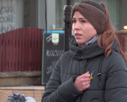 V Kyjově se konala manifestace na podporu Ukrajiny