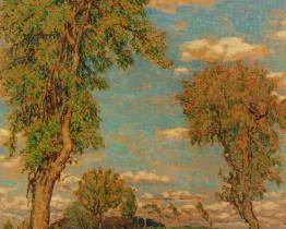 Krajská galerie vystavuje obrazy pozapomenutého českého krajináře Jana Honsy