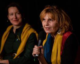 O válce na Ukrajině mluvila novinářka Petra Procházková