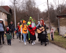 Fašankový průvod roznesl po Maršově dobrou náladu