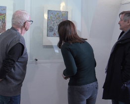 Obrazy malíře pražských zákoutí Karla Chaby v Galerii Panský dům