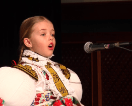 Mladí zpěváčci zpívali o postup z okresního finále Zazpívej, slavíčku