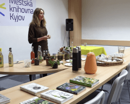 V knihovně se jedly bylinky