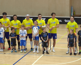 Panteři uspořádali benefiční utkání na pomoc ukrajinským rodinám