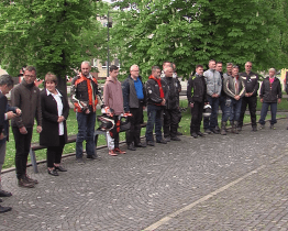 Motorkáři ze Slovenska uctili památku obětí druhé světové války