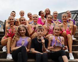 Klub sportovního aerobiku MV TEAM UTB Zlín zazářil na ME v belgickém Bruselu