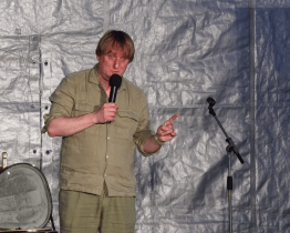 Na Slovácko zavítal komik Lukáš Pavlásek