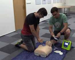 V knihovně se učili poskytnout první pomoc