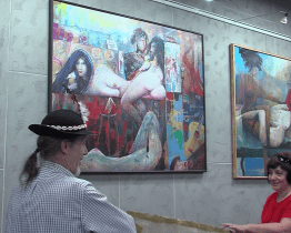 Výstava obrazů Zdeňka Kupa Ženské krajiny aneb Konečně akty