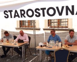 Na náměstí se poprvé otevřela terénní Starostovna