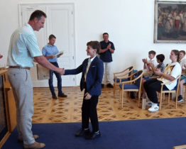 Starosta poděkoval žákům Základní umělecké školy