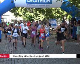 Masarykovo náměstí v sobotu ovládli běžci