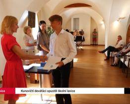 Kunovičtí deváťáci opustili školní lavice