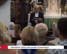 Vzpomínkové setkání uctilo památku 33 popravených