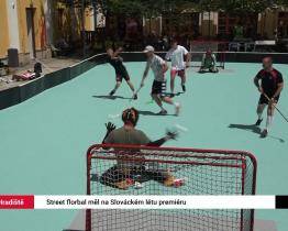 Street florbal měl na Slováckém létu premiéru