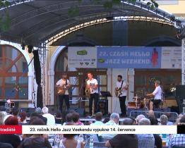 23. ročník festivalu Hello Jazz Weekend vypukne 14. července