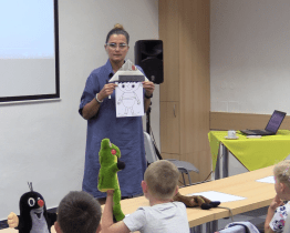 Děti malovaly v knihovně