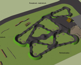 Staré Město postaví pumptrackovou dráhu nejen pro bikery