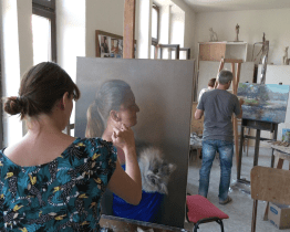 Hradišťský plenér je opět v plném proudu