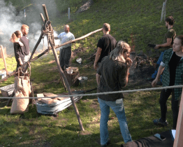 Hrad Malenovice ovládla tradiční řemesla