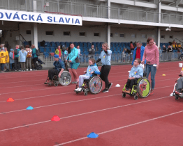 Děti ze speciálních škol závodily na olympiádě