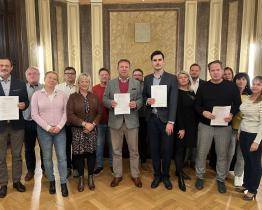 V Uherském Hradišti podepsali koaliční smlouvu. Společně pro Hradiště a ANO doplní lidovci a Nestraníci