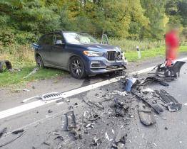 Dopravní nehoda tří aut uzavřela ve čtvrtek výpadovku ze Zlína