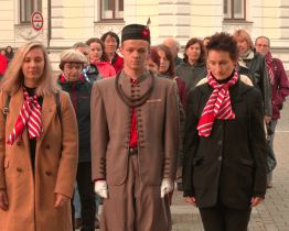 Pietní akt připomněl vznik ČSR a oběti první světové války