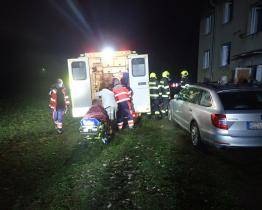 Obyvatelé bytového domu u Kunovic se přiotrávili oxidem uhelnatým. 12 osob skončilo v nemocnici