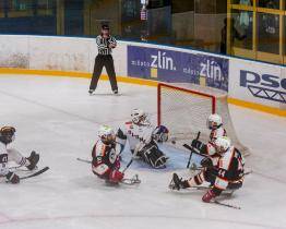 Bitvy na moravském poli se blíží. Sledge hokejisty Zlína čekají klání s Olomoucí