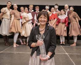 Choreografka Ladislava Košíková je držitelkou ceny Pro Amicis Musae