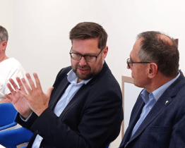 Hodonínskou nemocnici navštívil náměstek hejtmana Jiří Nantl