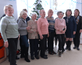 Starostka popřála šťastný rok bývalým učitelkám i lidem v obci