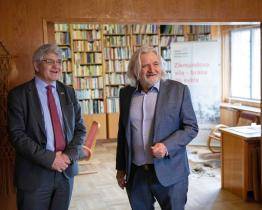 Zikmundovu vilu ve Zlíně navštívil velvyslanec Norska